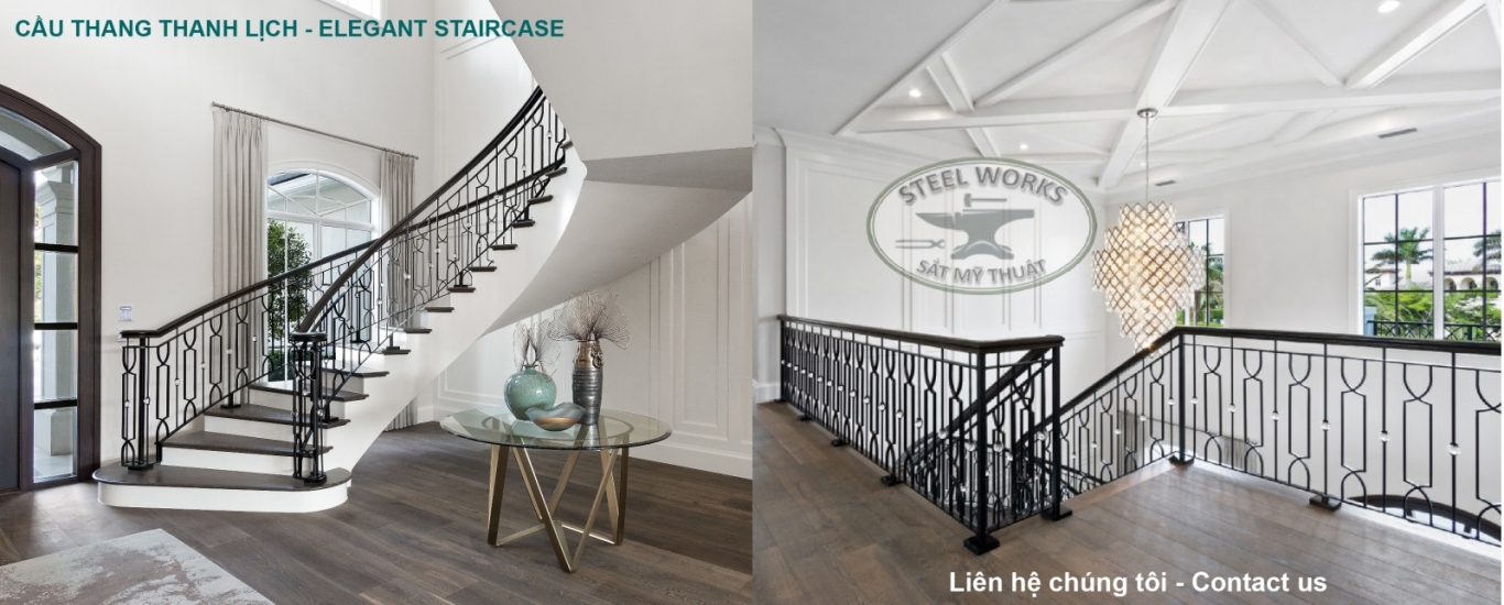 Cầu Thang Thanh Lịch - Elegant Staircase