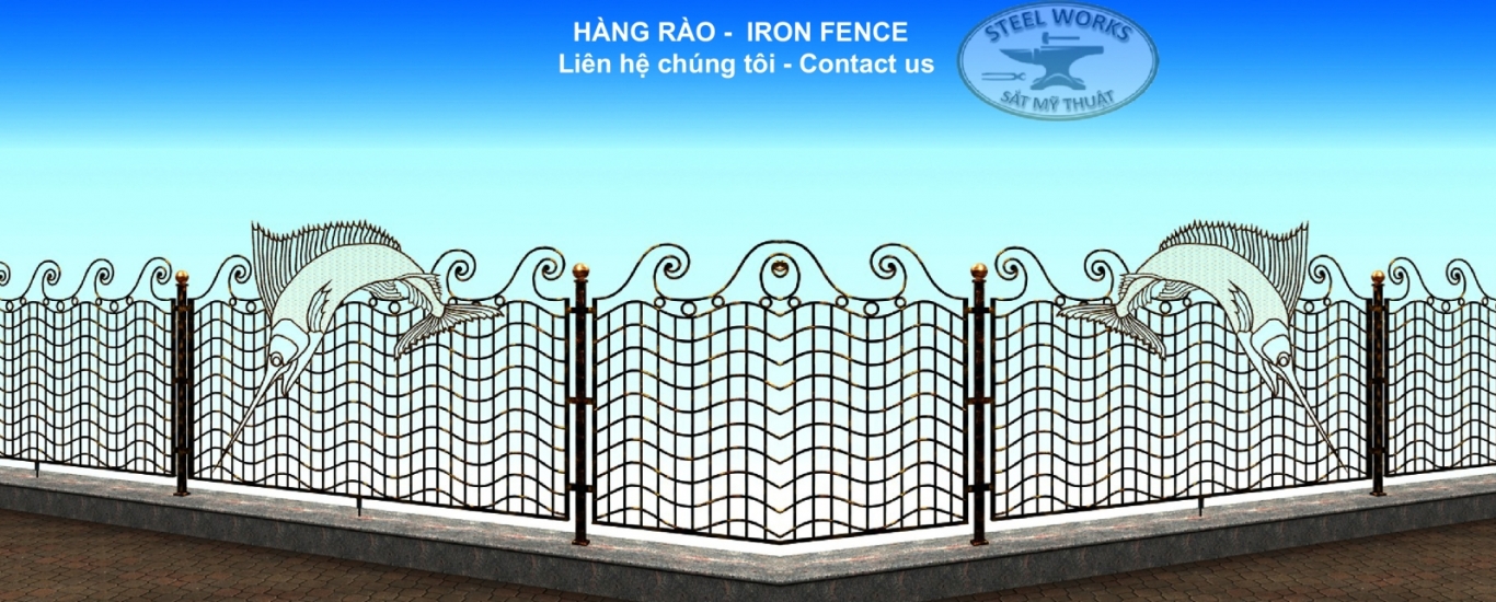 Hàng Rào Nghệ Thuật - Artistic Fence