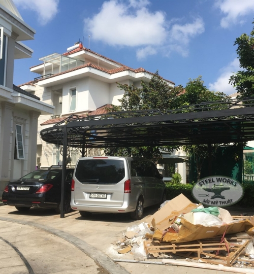 Nhà Xe - Iron Parking Shelter
