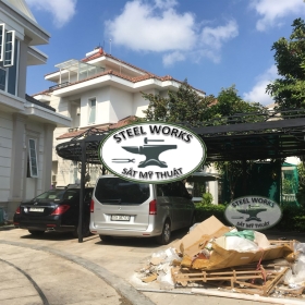 Nhà Xe - Iron Parking Shelter