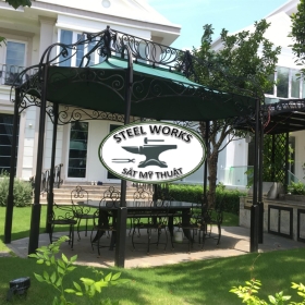 Mái Vọng Lâu khu Le Chateau Quận 7