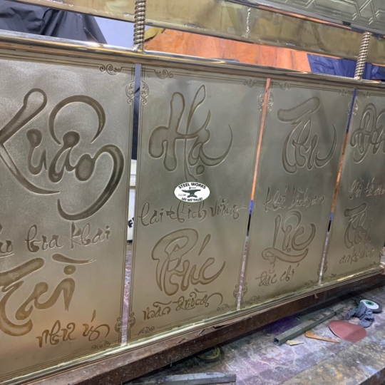 Bàn Console Đồng Thau