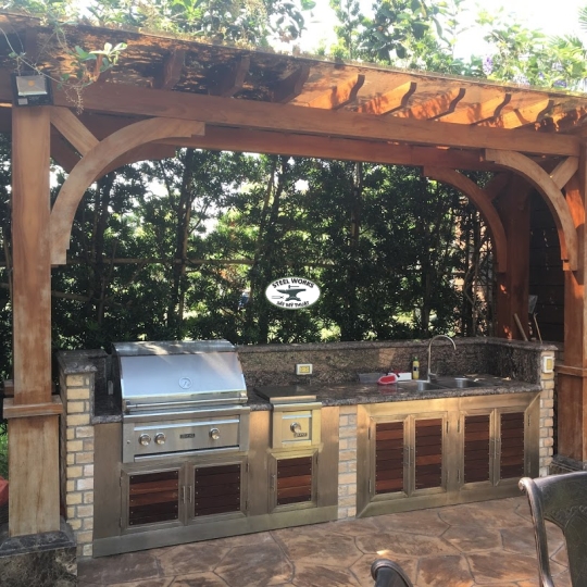 Bếp Sân Vườn - Kitchen Patio