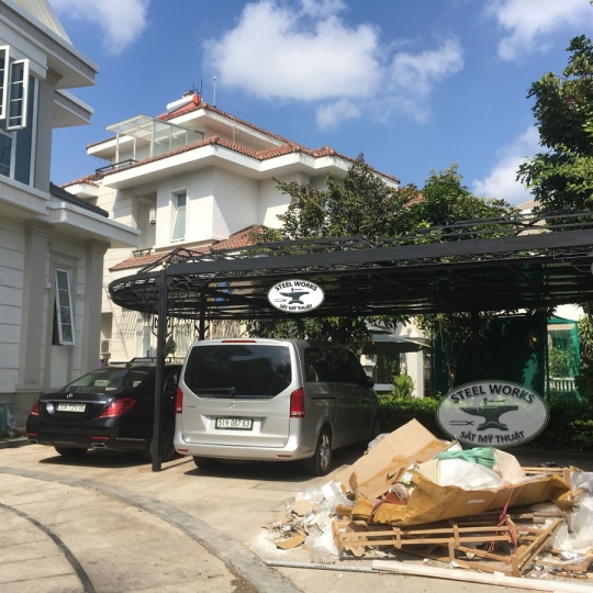 Nhà Xe - Iron Parking Shelter
