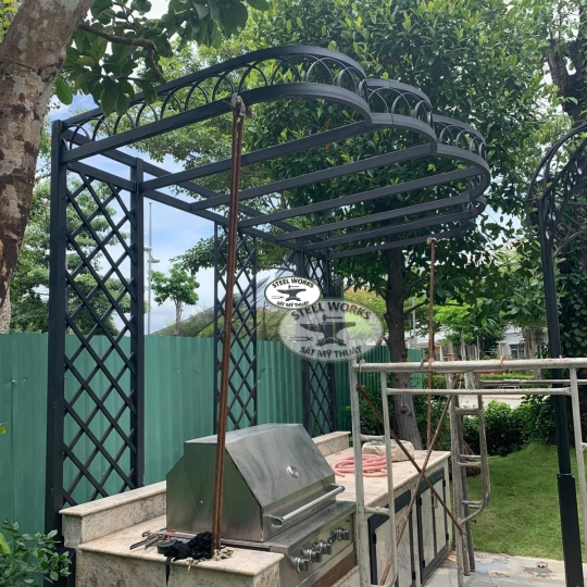 Mái Vọng Lâu khu Le Chateau Quận 7