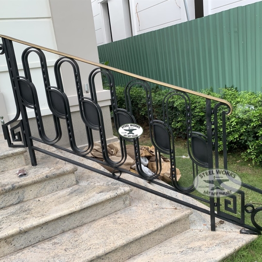 Cầu Thang, Mái Vòm_Staircase, Canopy - Le Chateau Quận _ District 7