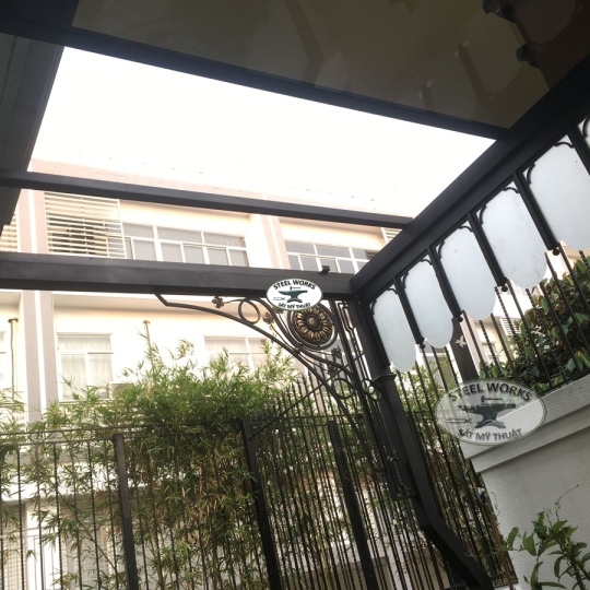 Mái Vòm, Bếp Ngoài Trời_Canopy. Back Yard Kitchen - Khu Sala Quận 2 HCM _ Sala District 2 HCM City