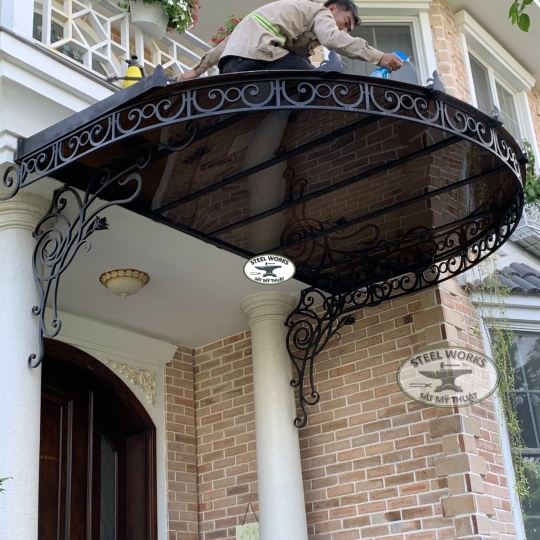 Cửa Cổng, Cầu Thang, Mái Vòm _ Gate, Staricase Railing and Canopy