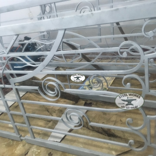Cửa Cổng, Cầu Thang, Mái Vòm _ Gate, Staricase Railing and Canopy